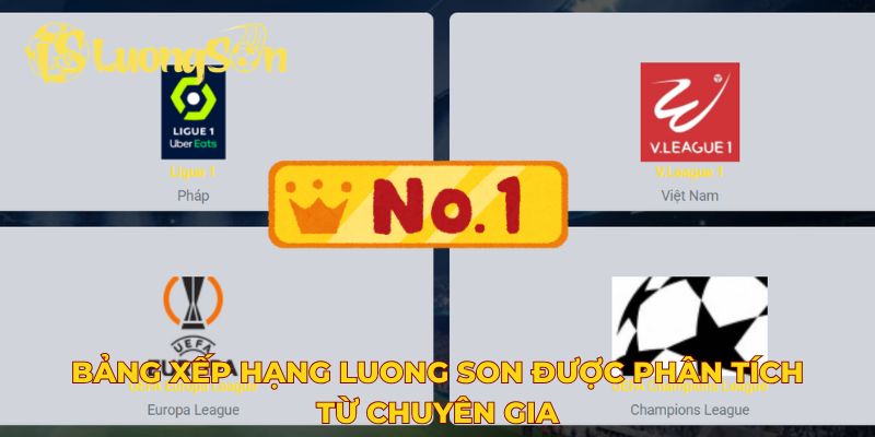 Bảng xếp hạng Luong Son được phân tích từ chuyên gia