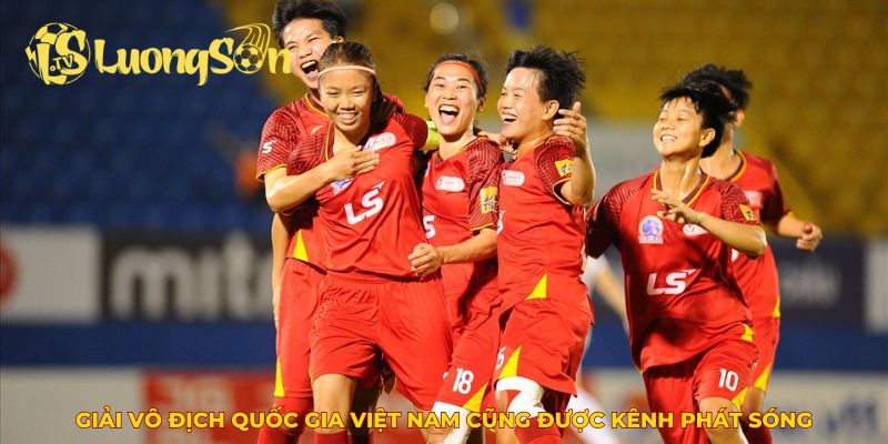 Giải vô địch quốc gia Việt Nam cũng được LuongSon TV phát sóng